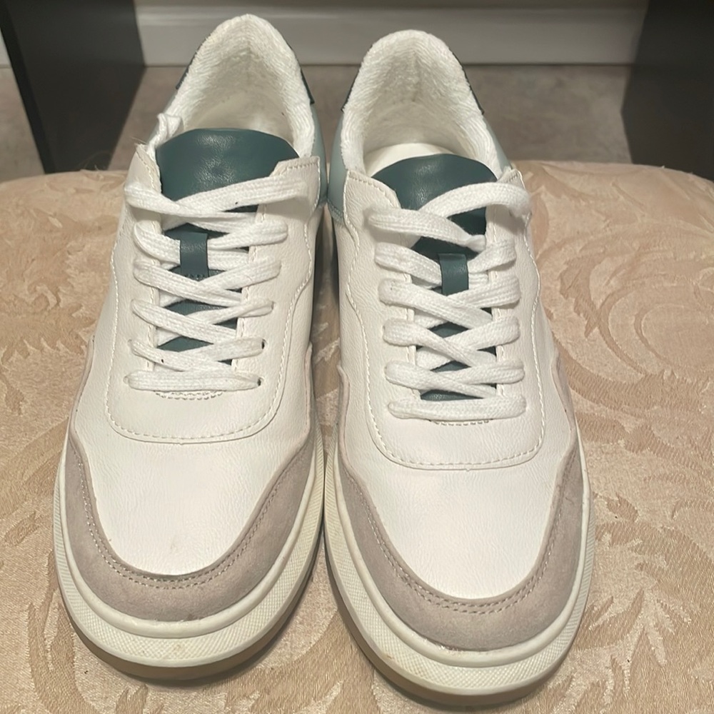 Target sneakers grey and green